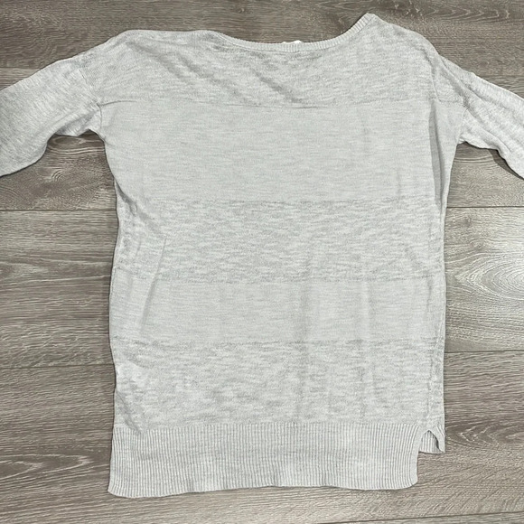Athleta Buena Vista Tunic Linen Blend Lightweight Long Sleeve Sweater Gr… - Picture 13 of 16